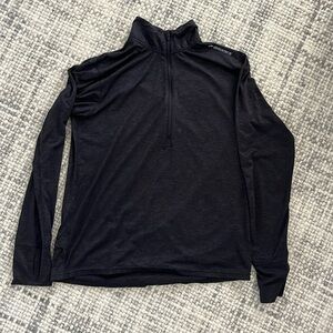 Brooks quarter zip running top